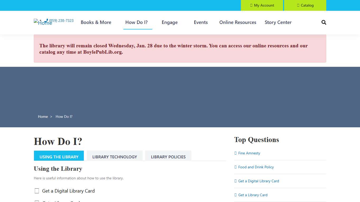 How Do I? Boyle County Public Library